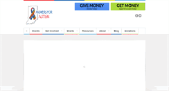 Desktop Screenshot of answersautism.org